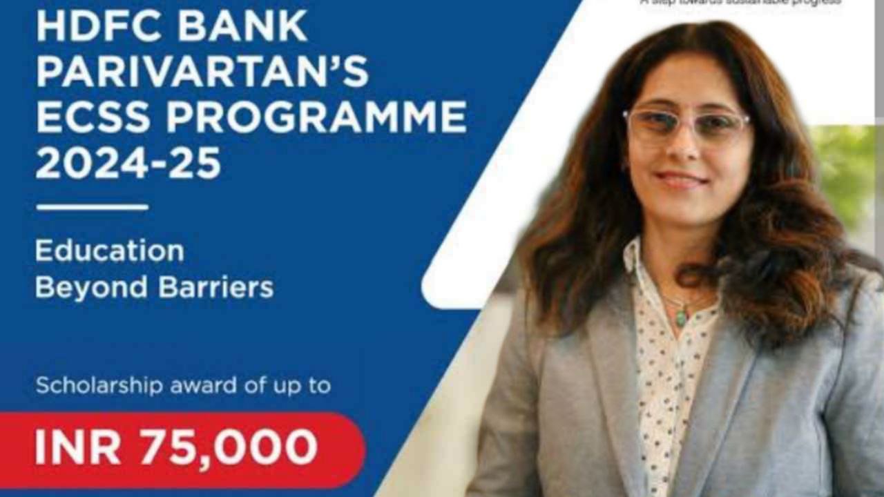 HDFC Parivartan Scholarship 2024