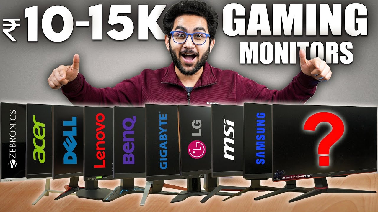 10 Gaming Monitors Under Rs.15,000